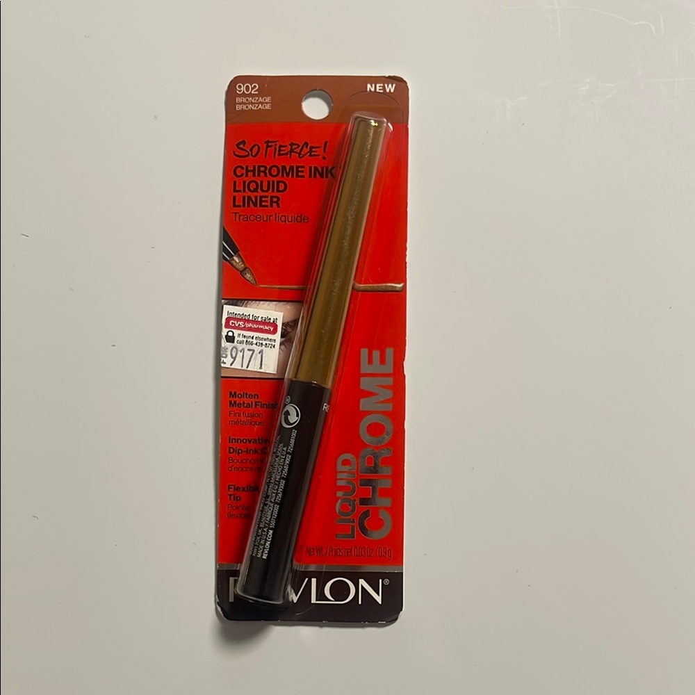 Revlon So Fierce! Chrome Ink Liquid Liner - Gold and Black